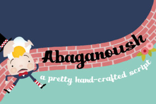 Abaganoush Font Review: Bold Script for Editorial Design