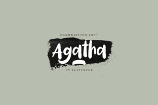 Agatha Font Review: Bold Handwritten Style for Campaigns