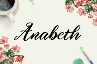 Anabeth Font: Elegant Script for Small Business Branding