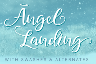 Angel Landing Font: Elegant Script for Business Branding
