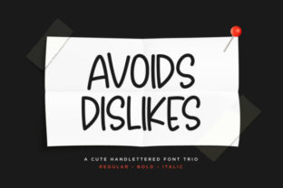 Avoids Dislikes Font: A Brand Refresh Story