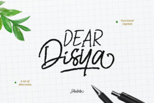 Dear Disya Font: Elegant Branding for Small Business