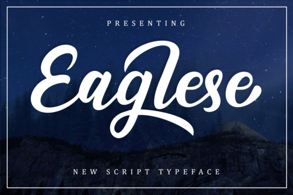 Eaglese Font: A Modern Script for Real Branding Projects