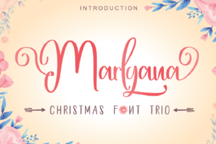 Happy Marlyana TrioFamily Font for Editorial Design