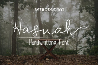 Hasnah Font: Elevating Campaign Visuals with Chic Script