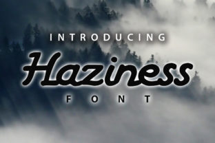 Haziness Font: Grungy Handwritten Type for Editorial Design