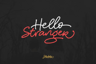 Hello Stranger Font: Handwritten Charm for Makers