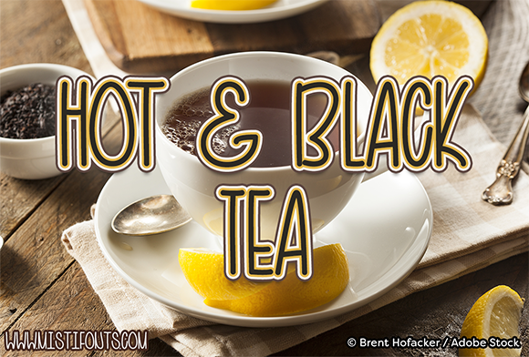 Hot and Black Tea Font: A Designer’s Branding Test