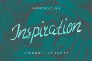Inspiration Font: Handwritten Charm for Makers