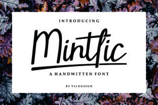 Mintlic Font Review: A Modern Handwritten Typeface for Branding