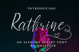Rathrine Font Review: Elegant Script for Web Design
