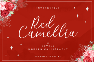 Red Camellia Font Review: Elevating Campaign Visuals