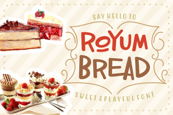 Royum Bread Font: A Sweet Script for Business Branding