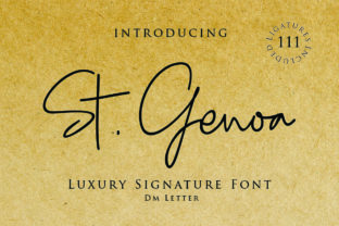 St. Genoa Font: Elevating Editorial Design