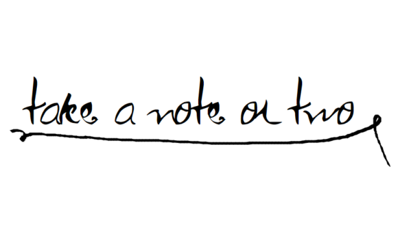 Take a Note or Two Font: Handwritten Branding for Small Business