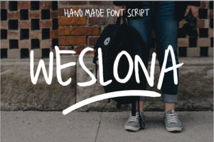 Weslona Font: Adding Playful Script to Web Layouts
