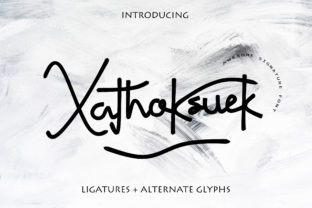 Xathoksuek Font: Elevating Small Business Branding